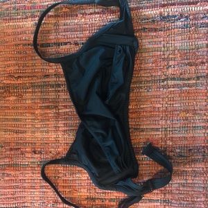 Black bikini top